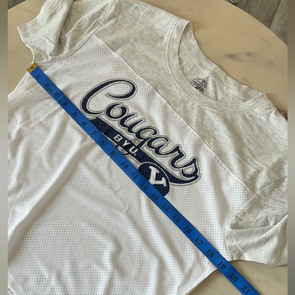 Rivalry Threads, Women’s, BYU Cougers, Mesh, Yoke, T-Shirt. - Picture 5 of 7